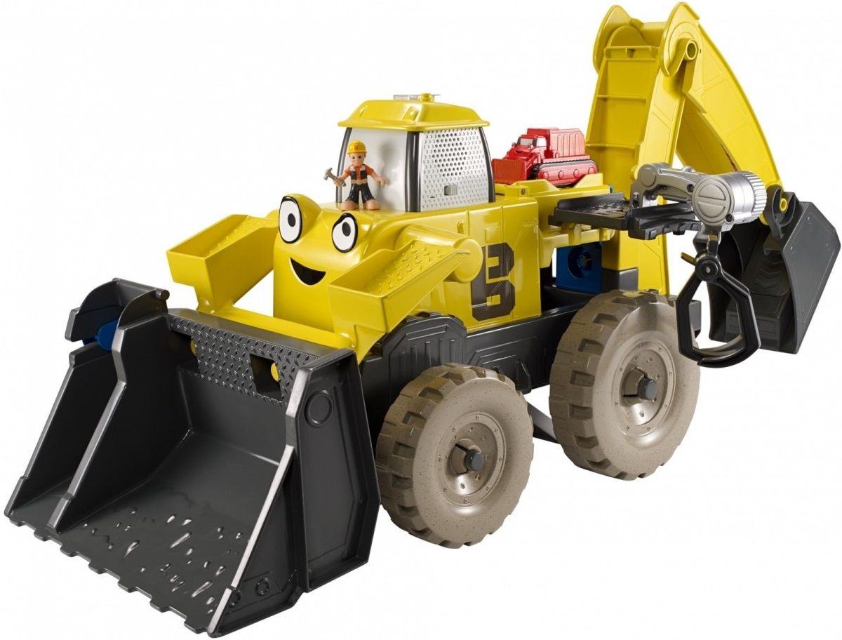 Koparka FISHER PRICE BOB mega koparka zestaw 2w1 FPT88
