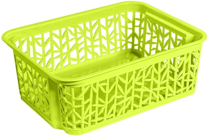 Kosz BRANQ Bamboo 2 Limonkowy 1712