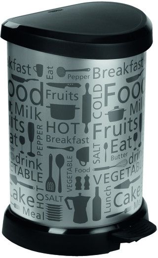 Kosz CURVER Metalizowany 20 l Kitchen 231256