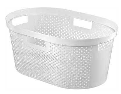 Kosz do magla CURVER Infinity 39L Biały 231011