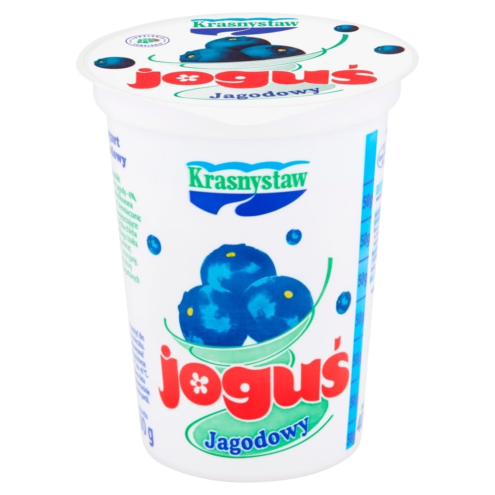 Krasnystaw Joguś Jogurt jagodowy 400 g