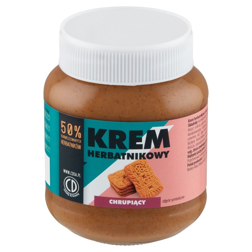 Krem herbatnikowy chrupiący 350 g