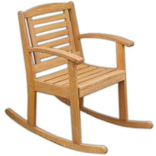 Kabex Krzesło Bujane z Drewna Sosnowego