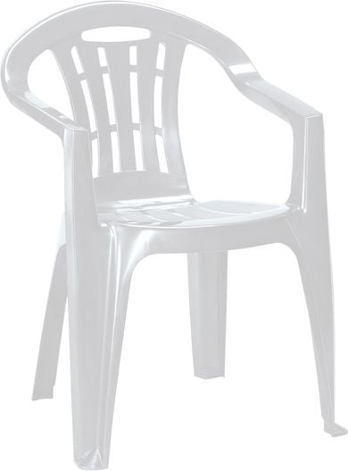 Krzesło CURVER Mallorca Jasnoszary 17180335