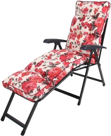 Krzesło DAJAR Lena Loungers z podnóżkiem Mix Lena Loungers