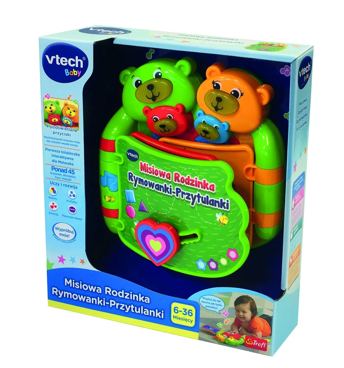 Książeczka TREFL Vtech Misiowa Rodzinka 60993