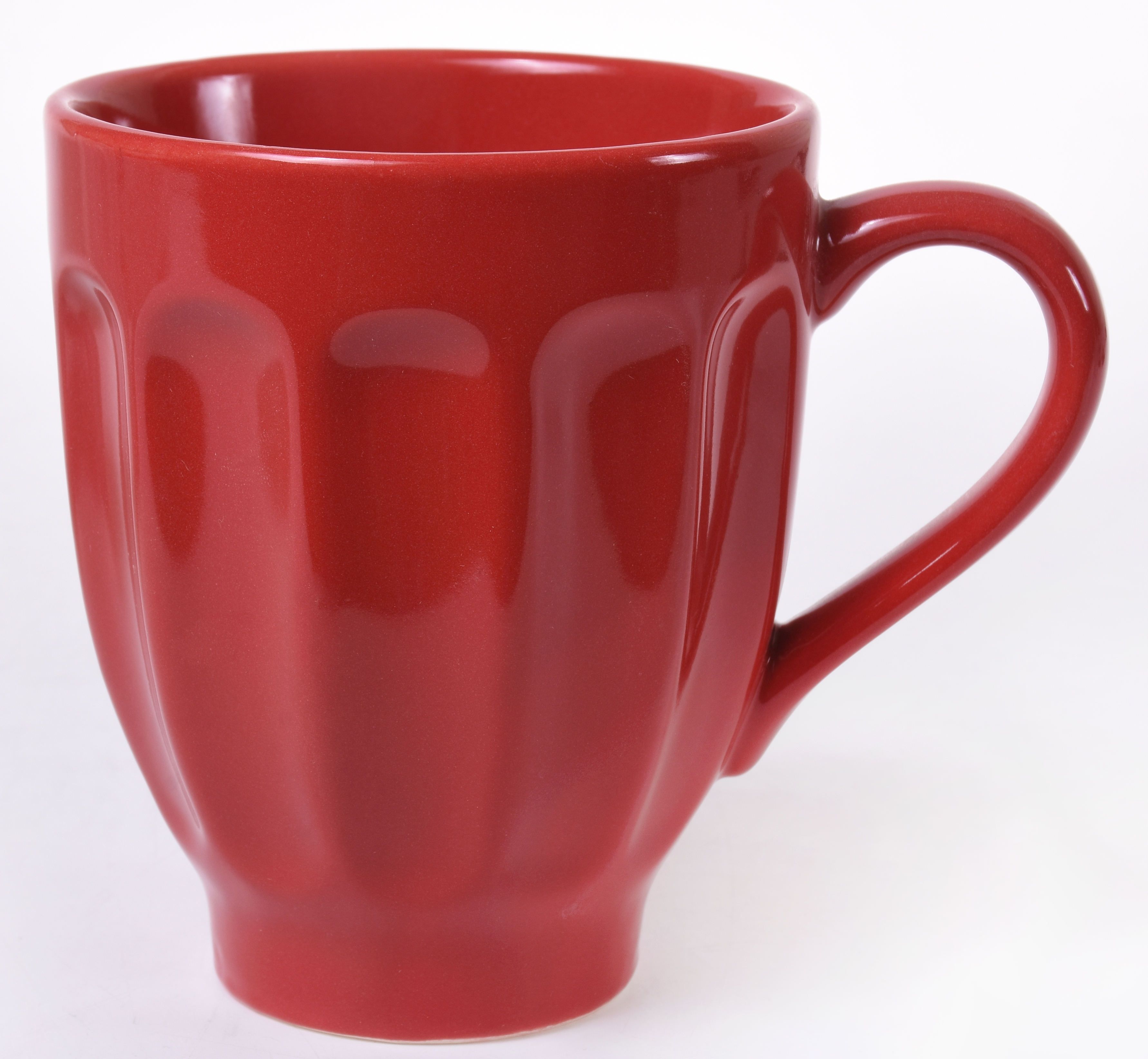 Kubek CARREFOUR Ceramiczny Czerwony