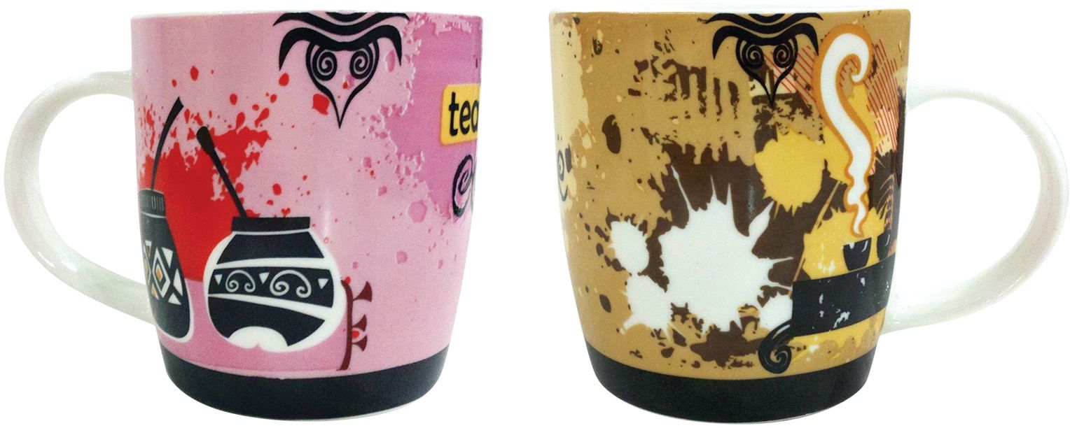 Kubek STALMAN Tea/Coffe 350 ml (mix) SLN-1421-24