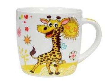 Kubek VERONI Simba 300 ml Żyrafa