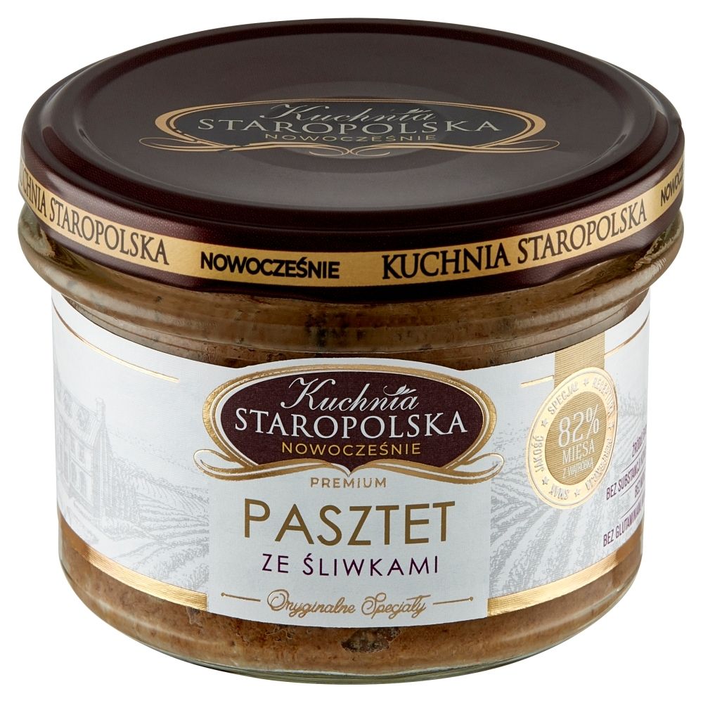 Kuchnia Staropolska Premium Pasztet ze śliwkami 160 g