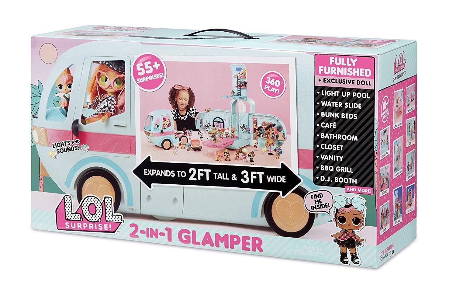 L.O.L. Surprise Kamper Glamper 2 w 1 - Zakupy online z dostawą do domu
