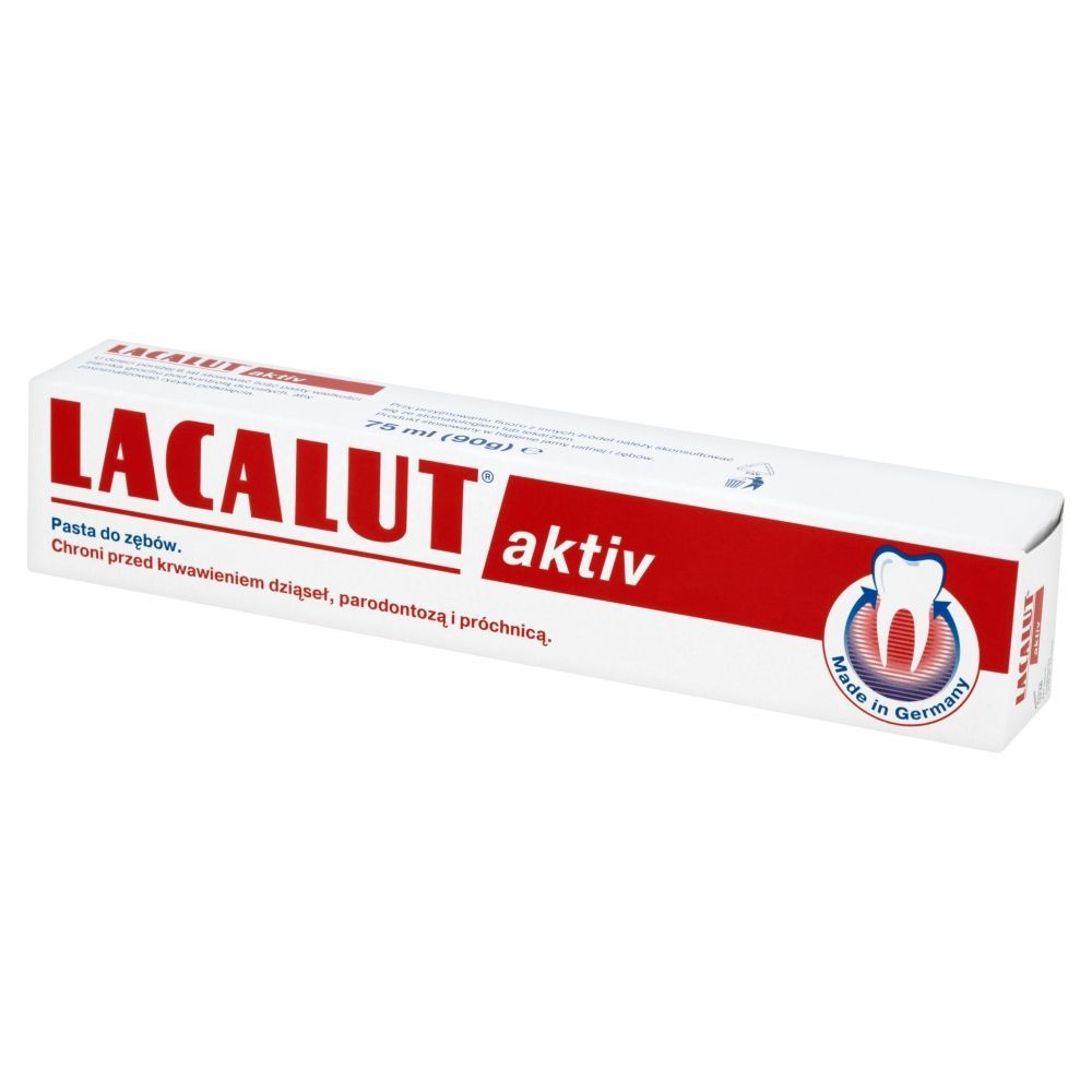 Lacalut aktiv Pasta do zębów 75 ml