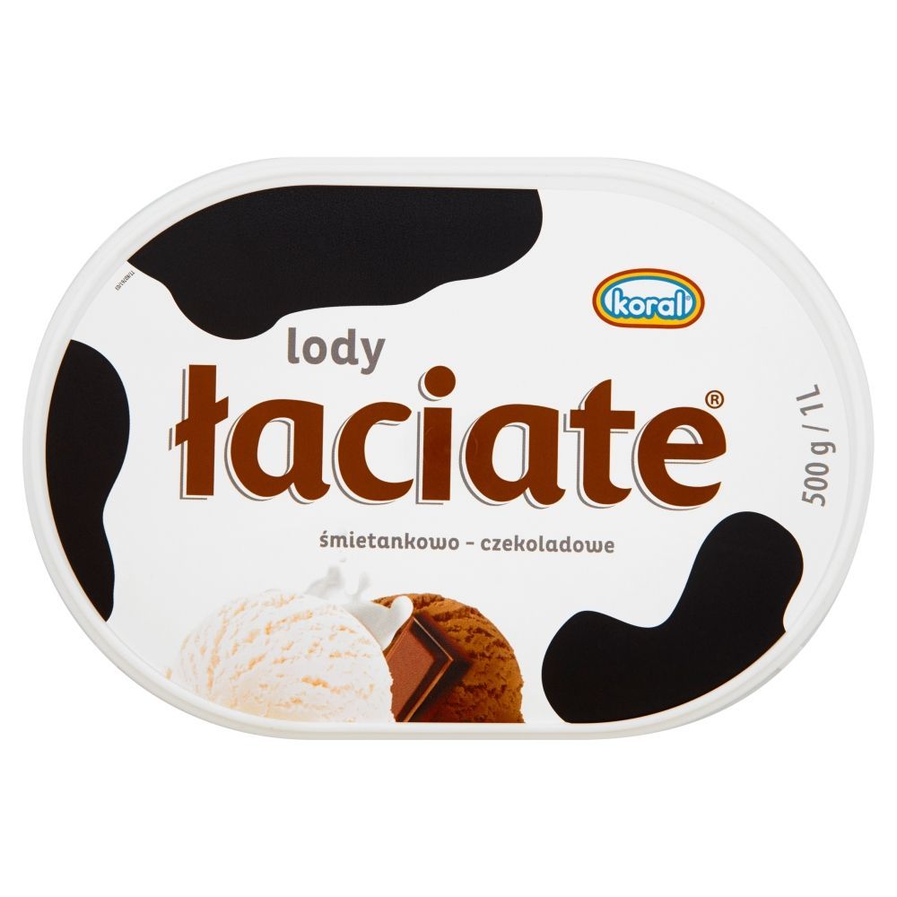 Łaciate Lody śmietankowo-czekoladowe 1 l