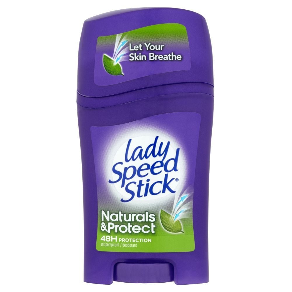 Lady Speed Stick Naturals and Protect Dezodorant antyperspiracyjny w sztyfcie 45 g