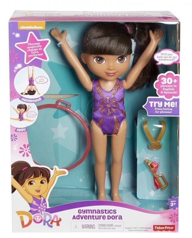 Lalka FISHER PRICE Dora Gimnastyczka (PL i ANG) DTG62