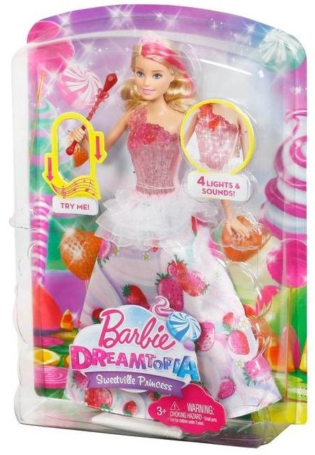 Lalka MATTEL Barbie księżniczka magiczne melodie DYX28