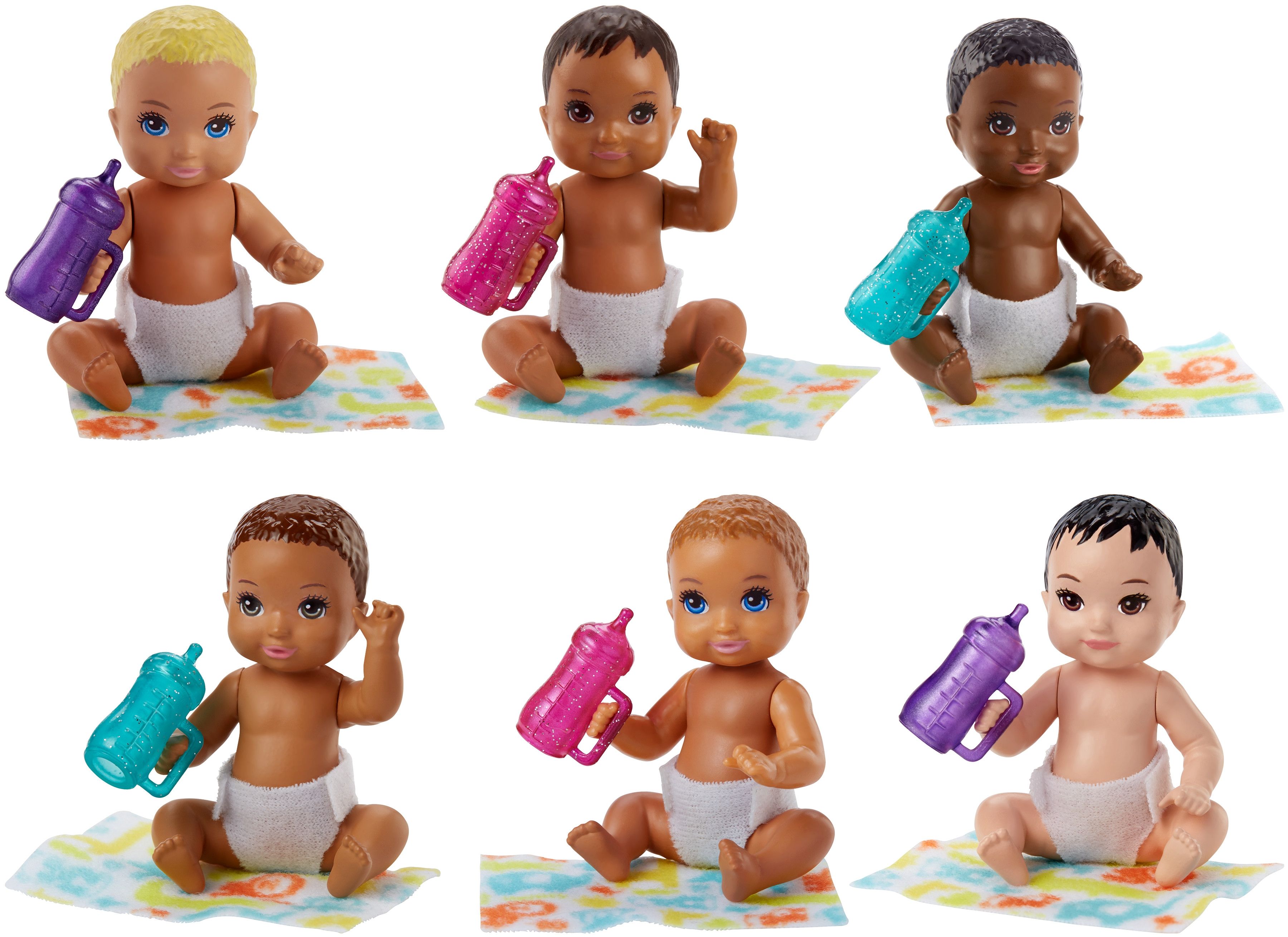 Lalka MATTEL Niemowlaki + akcesoria FHY76