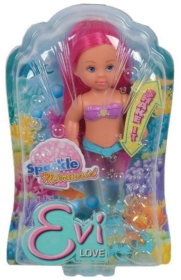 Lalka SIMBA Evi syrenka ze świecącym ogonem SI-5738057