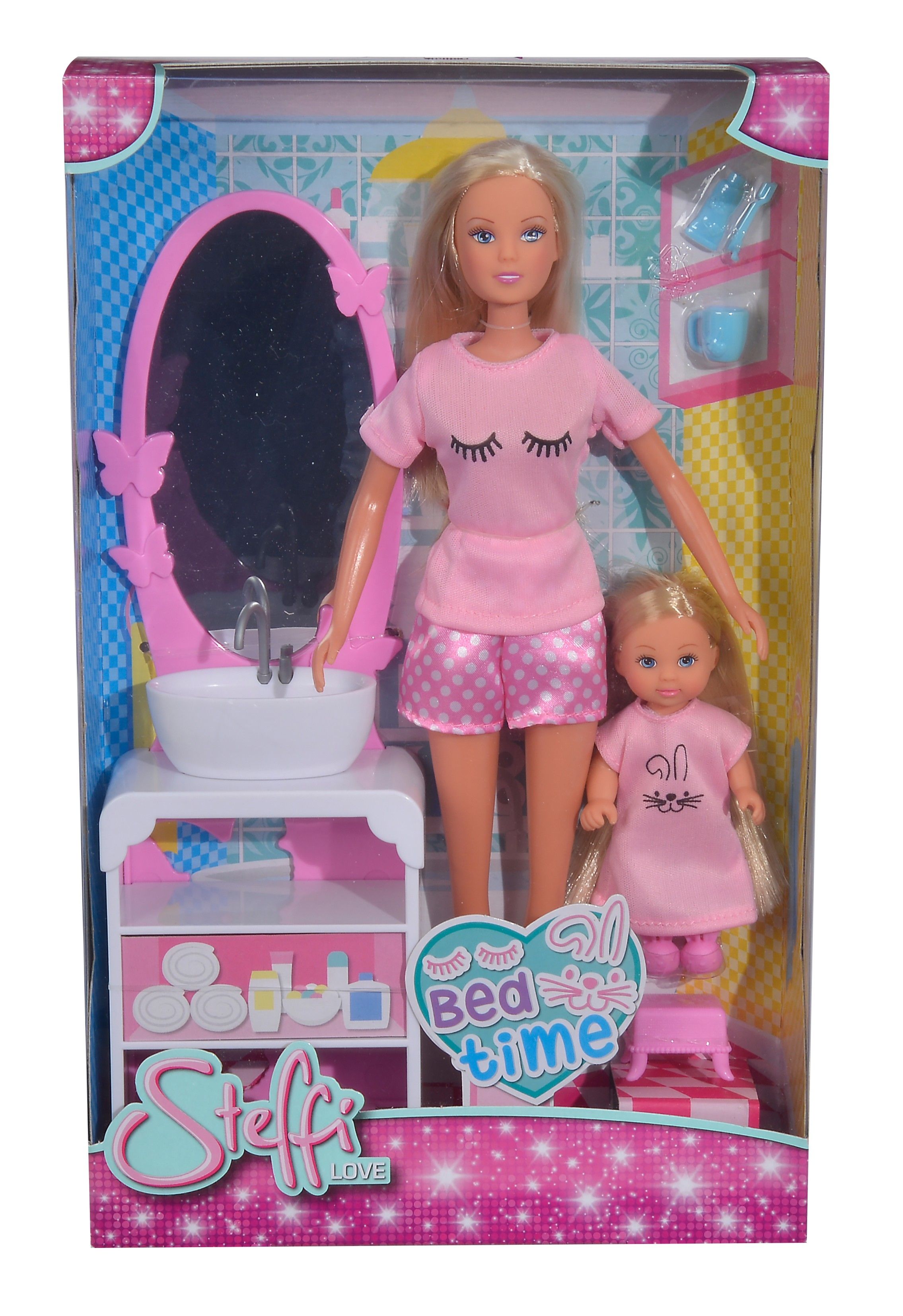 Lalki EVI LOVE Steffi i Evi Na dobranoc 105733198
