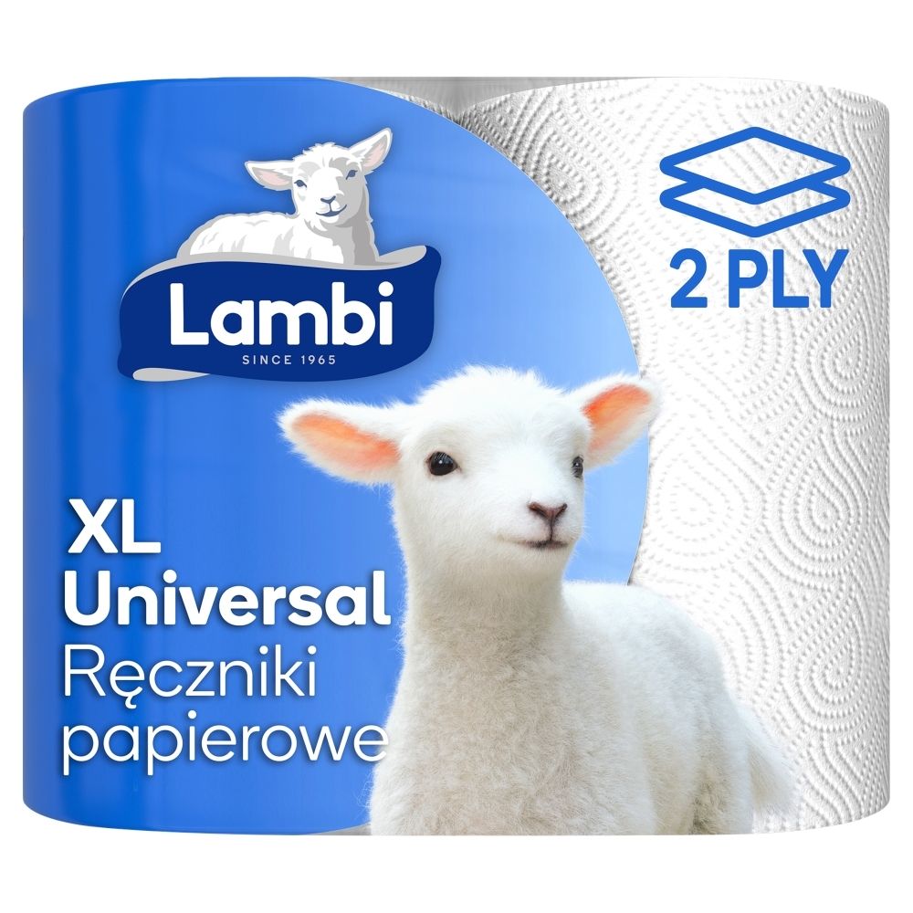 Lambi XL Uniwersal Ręczniki papierowe 2 rolki