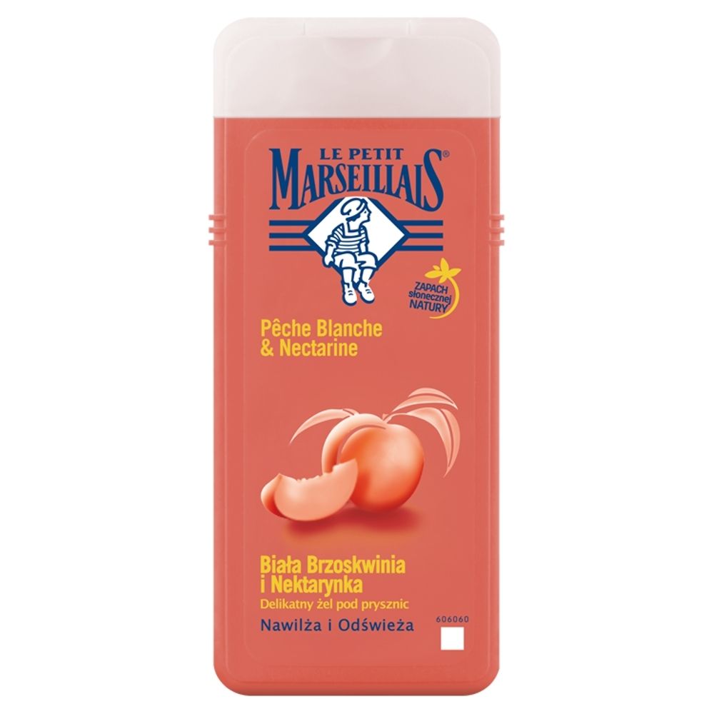 Le Petit Marseillais Delikatny żel pod prysznic biała brzoskwinia i nektarynka 650 ml