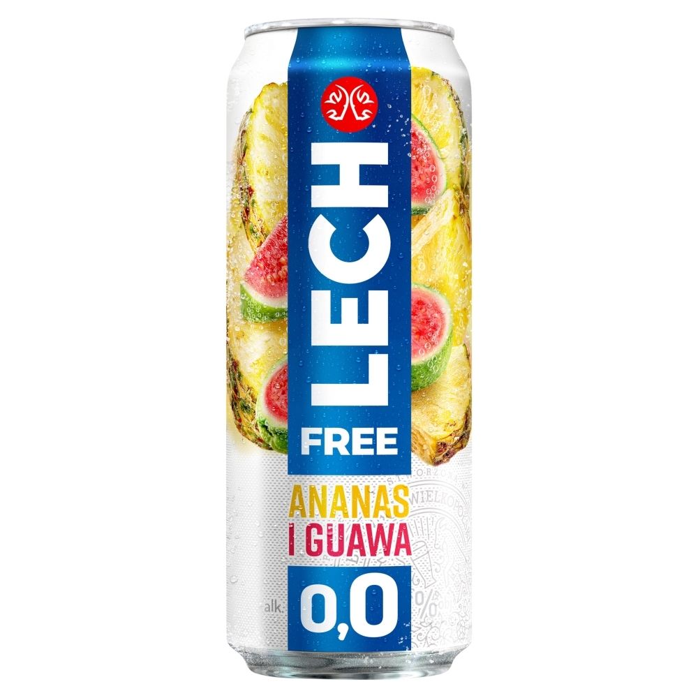 Lech Free Piwo bezalkoholowe ananas i guawa 500 ml
