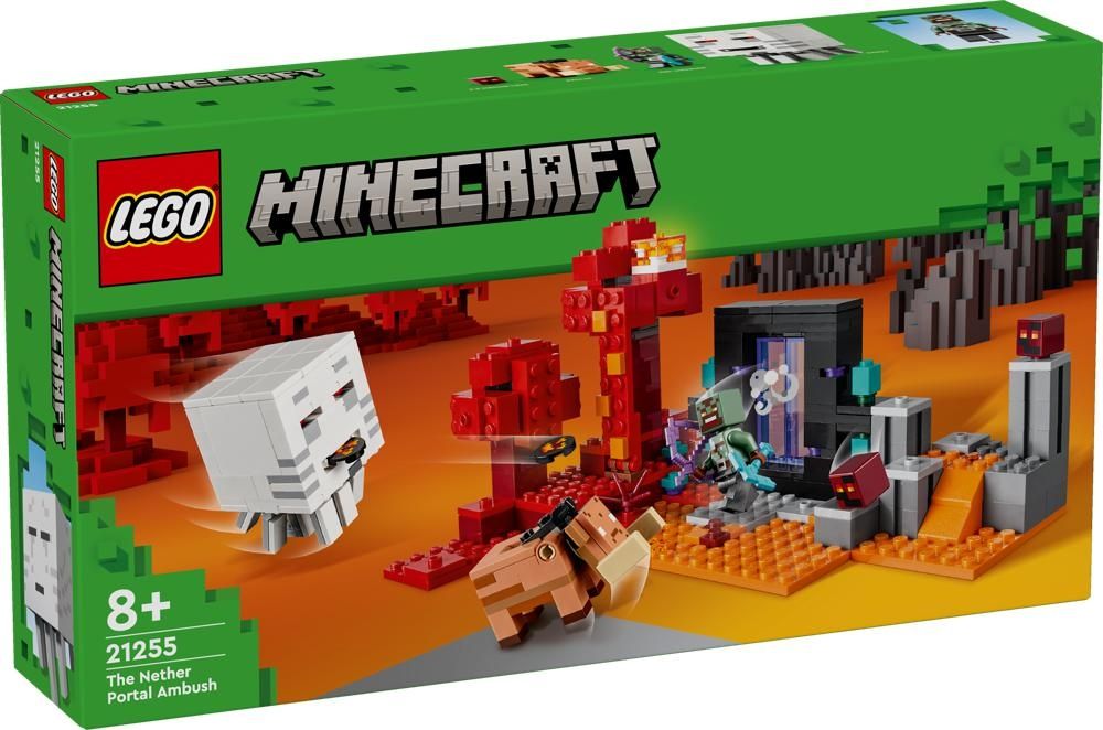 LEGO  Minecraft 21255 Zasadzka w portalu do Netheru