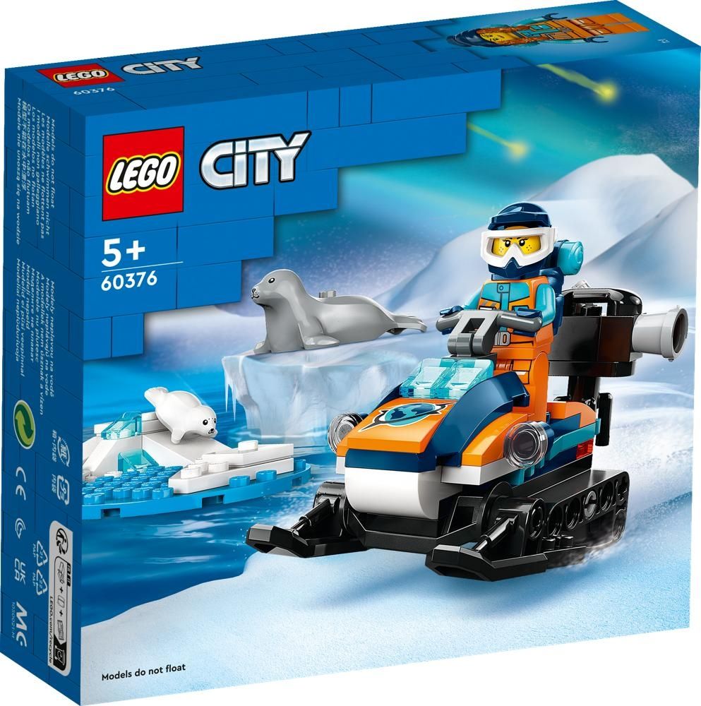 LEGO 60376 City Skuter śnieżny badacza Arktyki