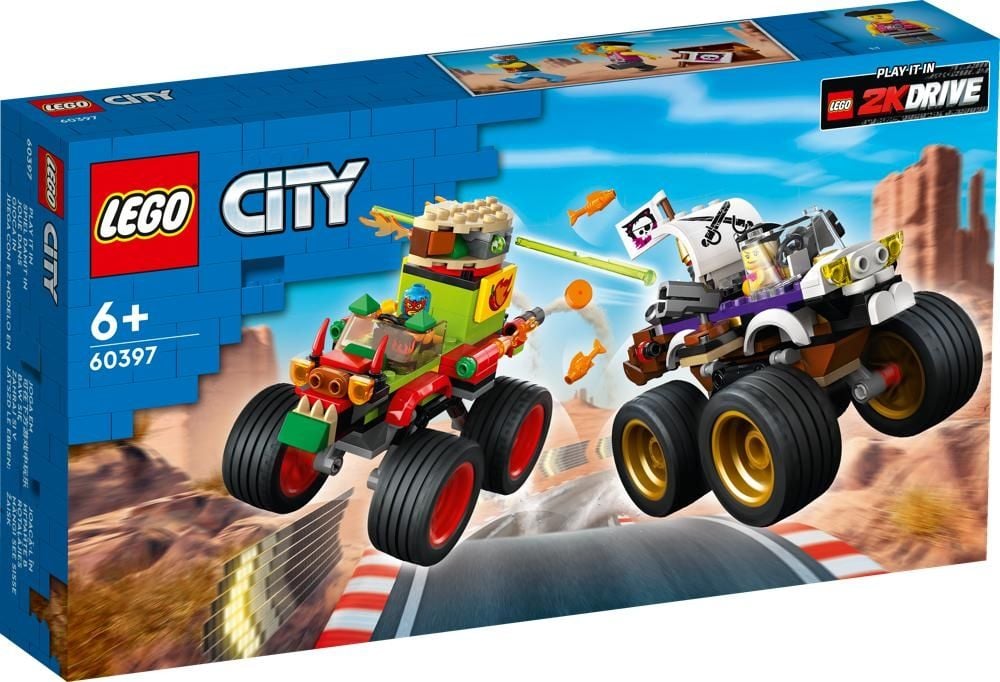 LEGO City 60397 Wyścig monster truckami