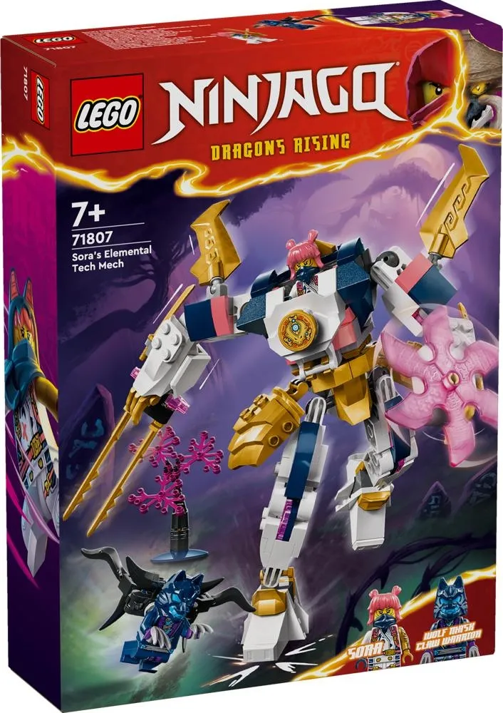 LEGO Ninjago 71807 Mech żywiołu technologii Sory