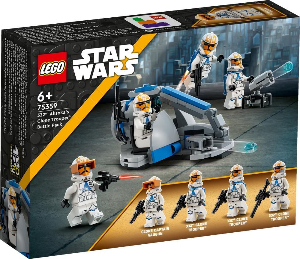 LEGO Star Wars 75359 Zestaw bitewny z 332. oddziałem klonów Ahsoki