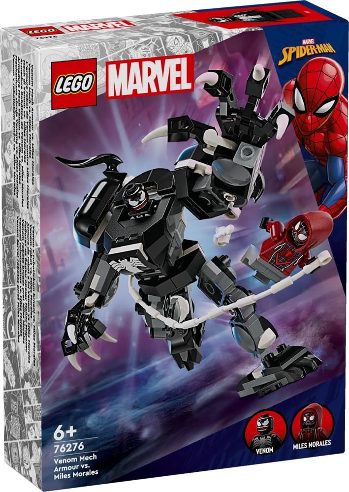 LEGO Marvel 76276 Mechaniczna zbroja Venoma vs. Miles Morales