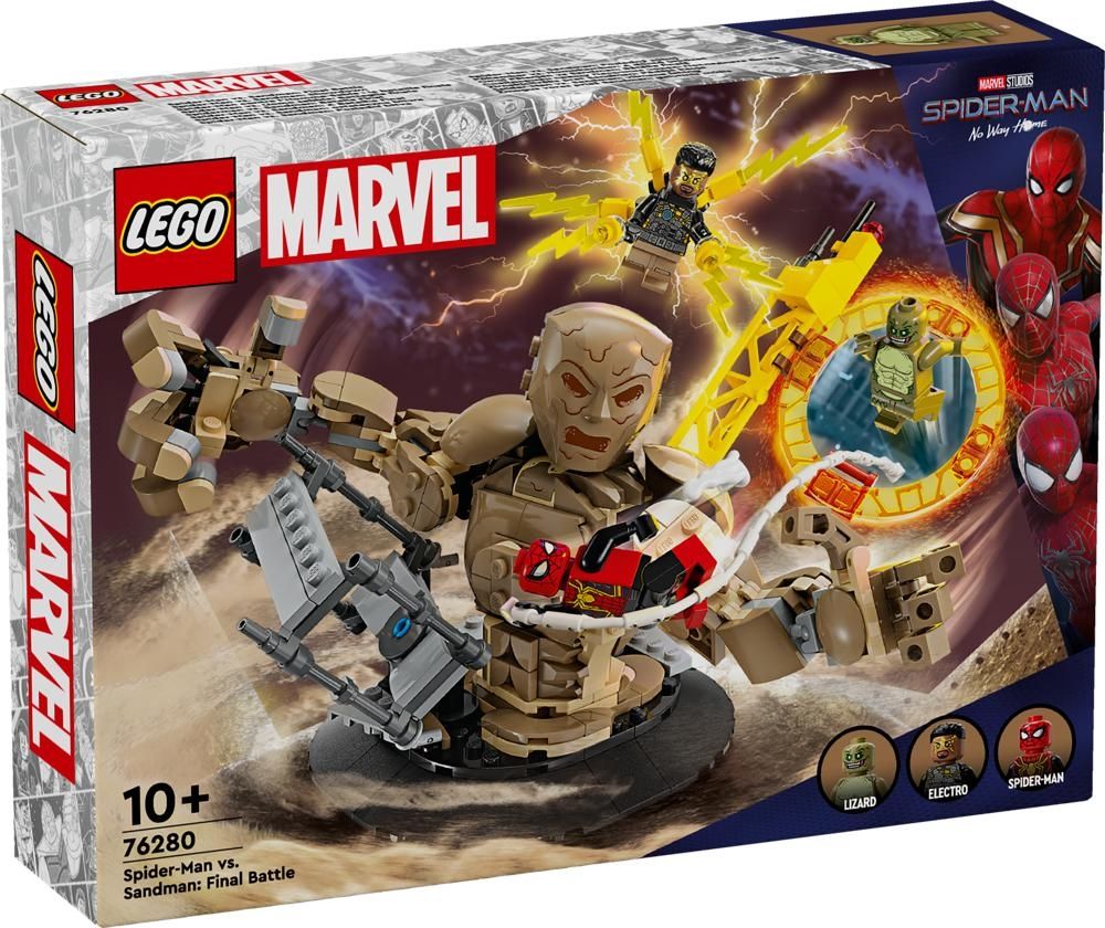 LEGO Marvel 76280 Spider-Man vs. Sandman: ostateczna bitwa