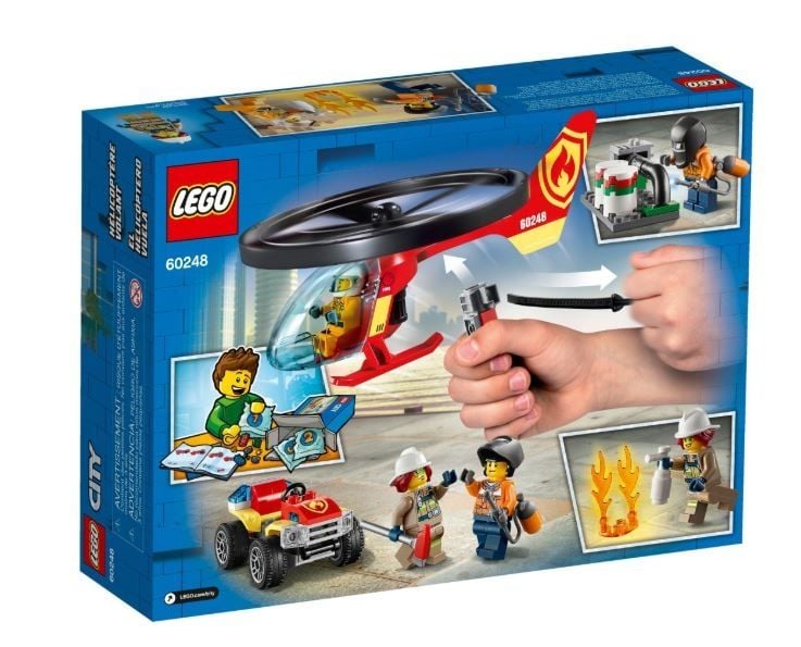 Lego City Helikopter strażacki 60248