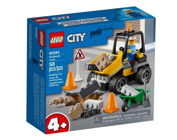 Lego City Pojazd do robót drogowycg 60284