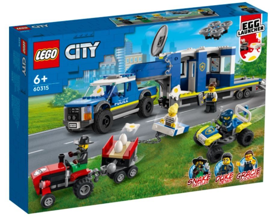 LEGO City Police Mobilne centrum dowodzenia policji 60315