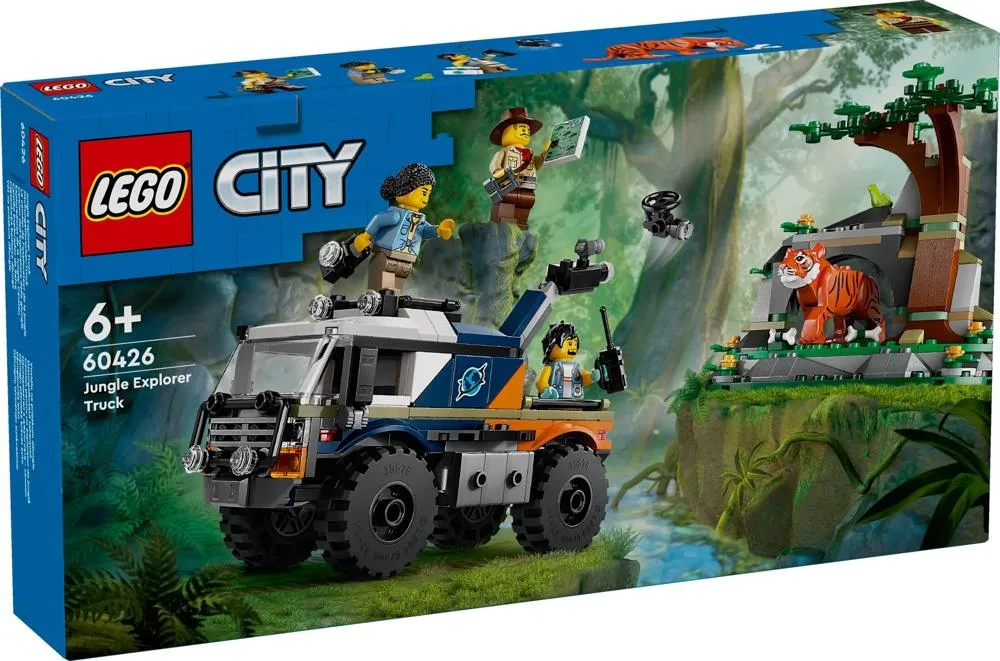 LEGO City Terenówka badacza dżungli 60426