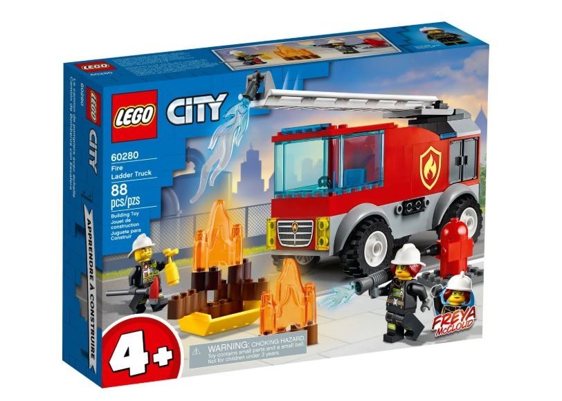 Lego City Wóz strażacki z drabiną 60280