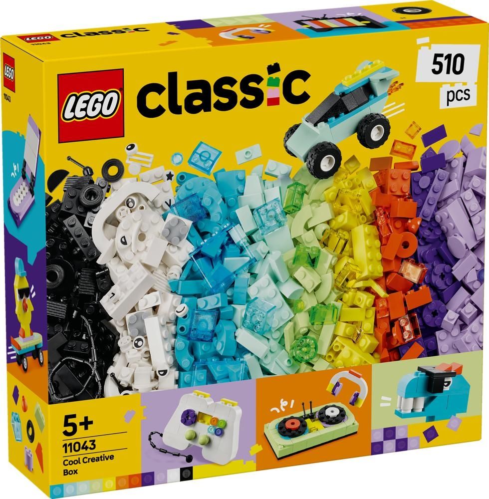 LEGO  Classic Fajny zestaw kreatywny 11043