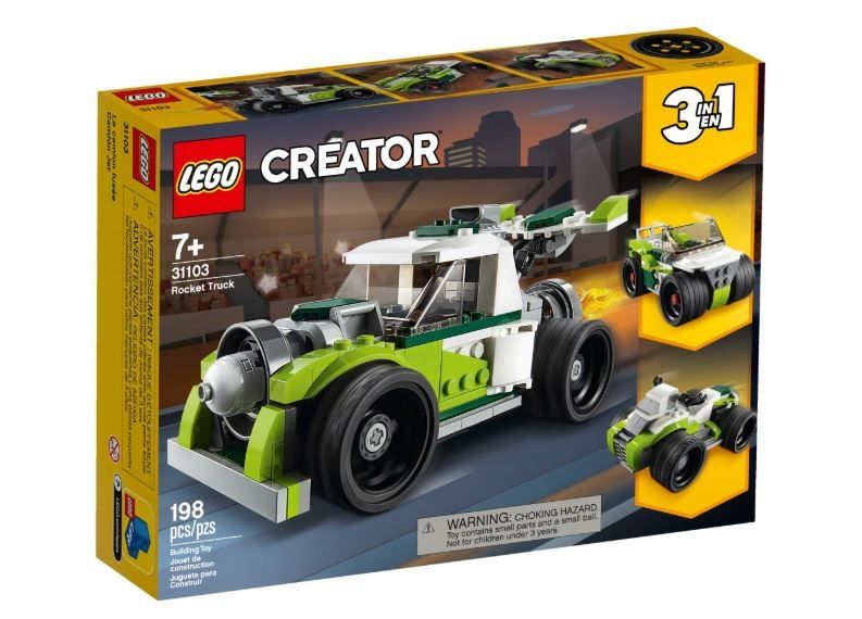 Lego Creator Rakietowy samochów 31103