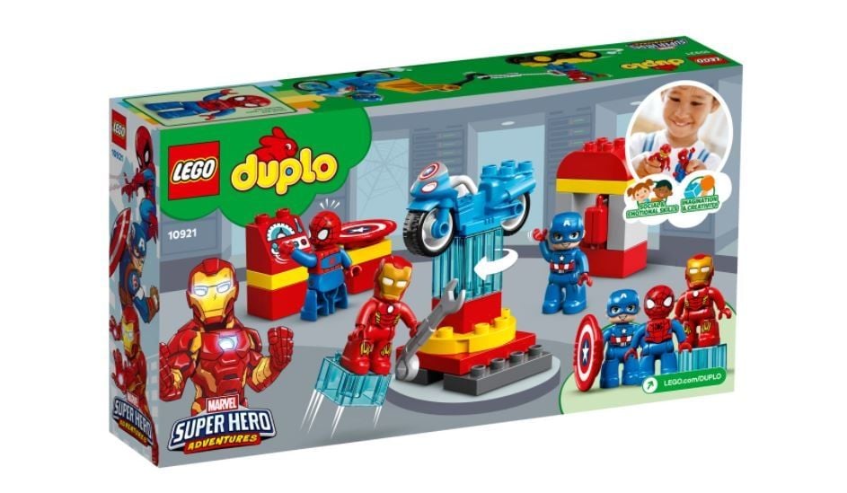 Lego Duplo Marvel Laboratorium Superbohaterów 10921