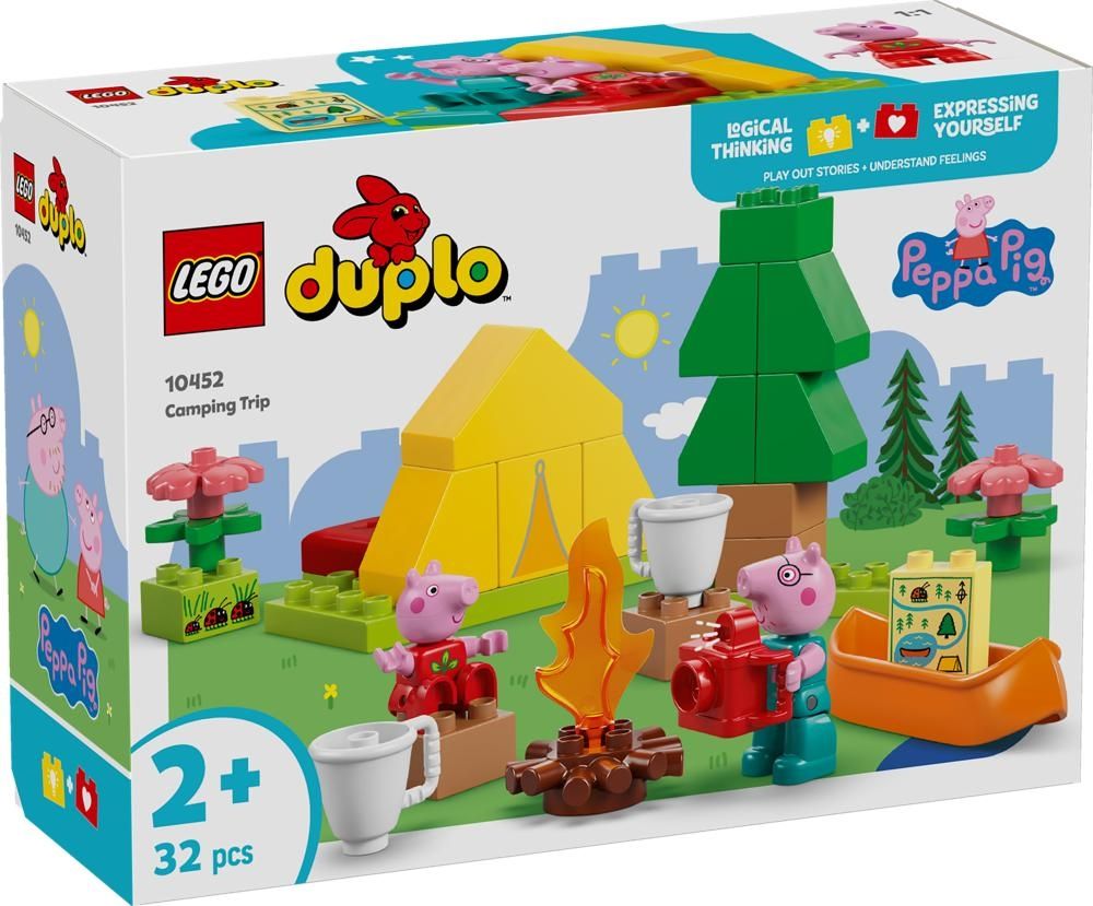 LEGO  DUPLO  Świnka Peppa Wyprawa na biwak 10452