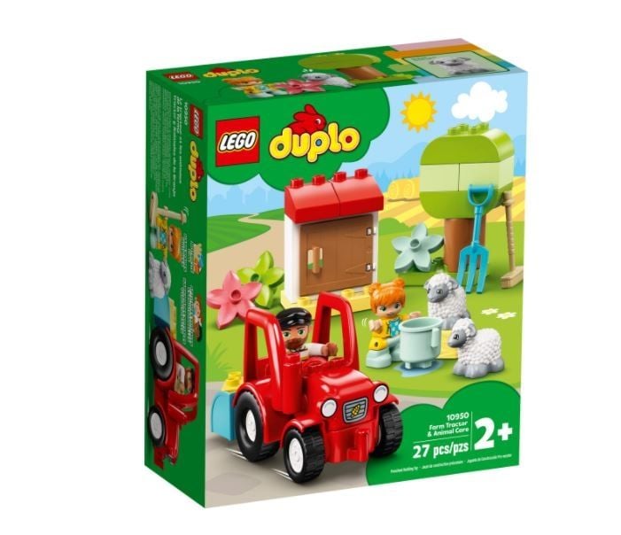 Lego Duplo Traktor i zwierzęta gospodarskie 10950
