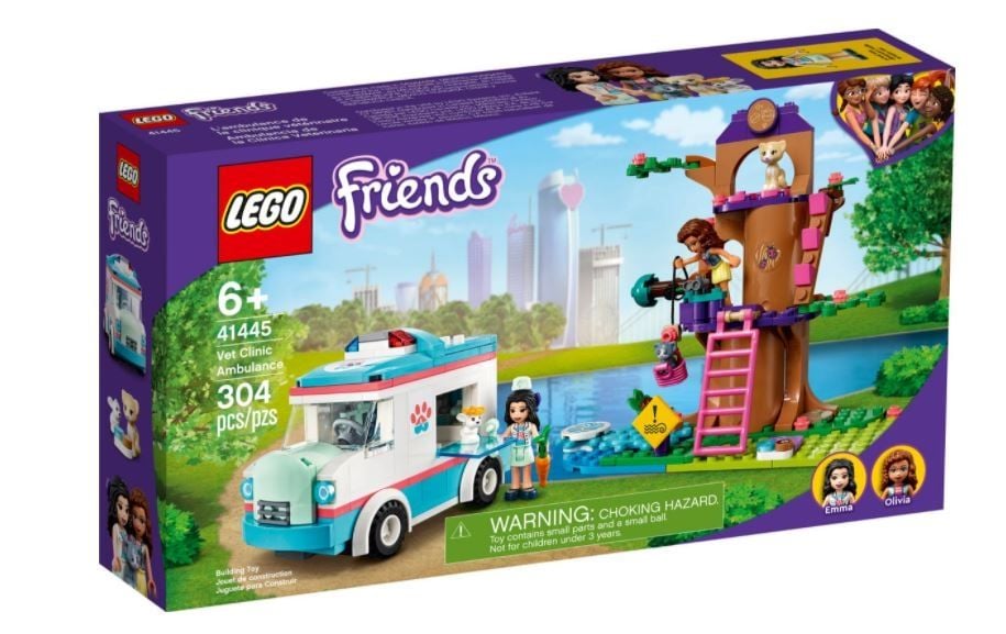 Lego Friends Karetka weterynaryjna 41445