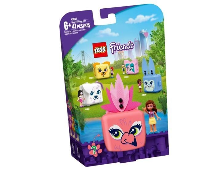 Lego Friends Kostka Olivii z flamingiem 41662