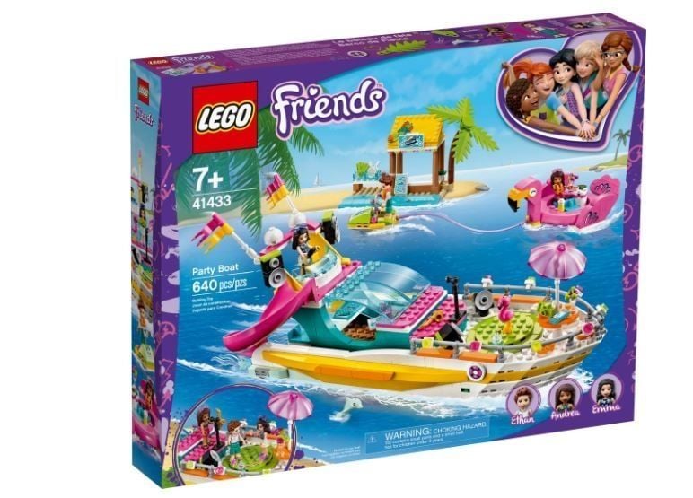 Lego Friends Łódź imprezowa 640 elementów