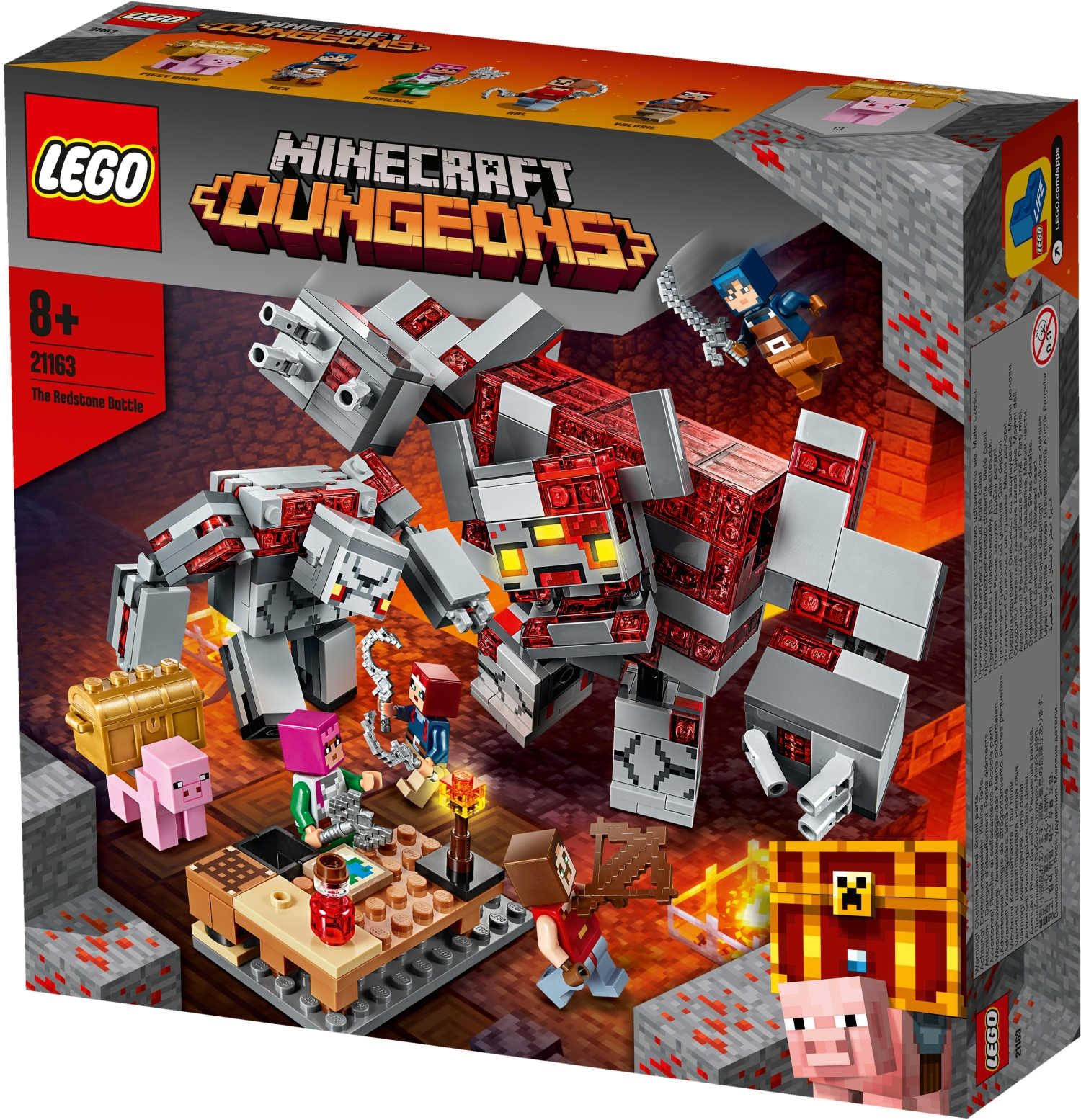 Lego Minecraft Bitwa o czerwony kamień 21163 - Zakupy online z dostawą ...