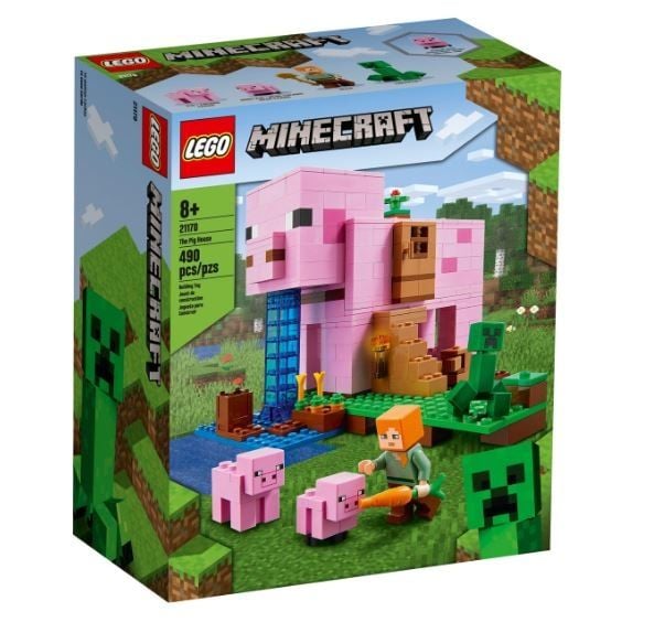 Lego Minecraft Dom w kształcie świni 21170