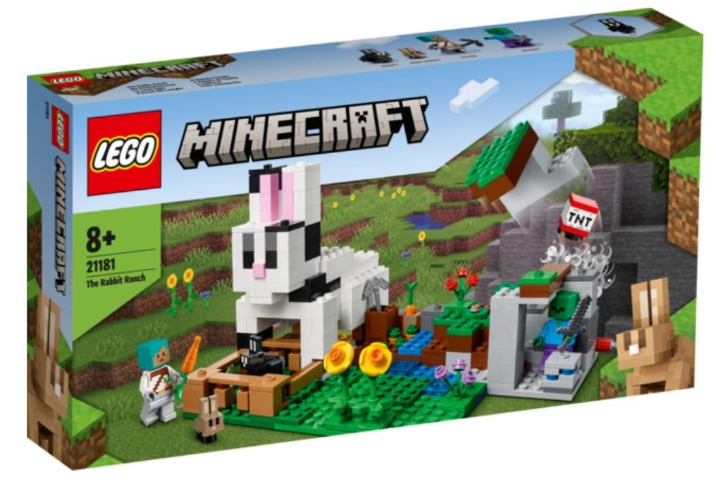 LEGO Minecraft Królicza farma 21181
