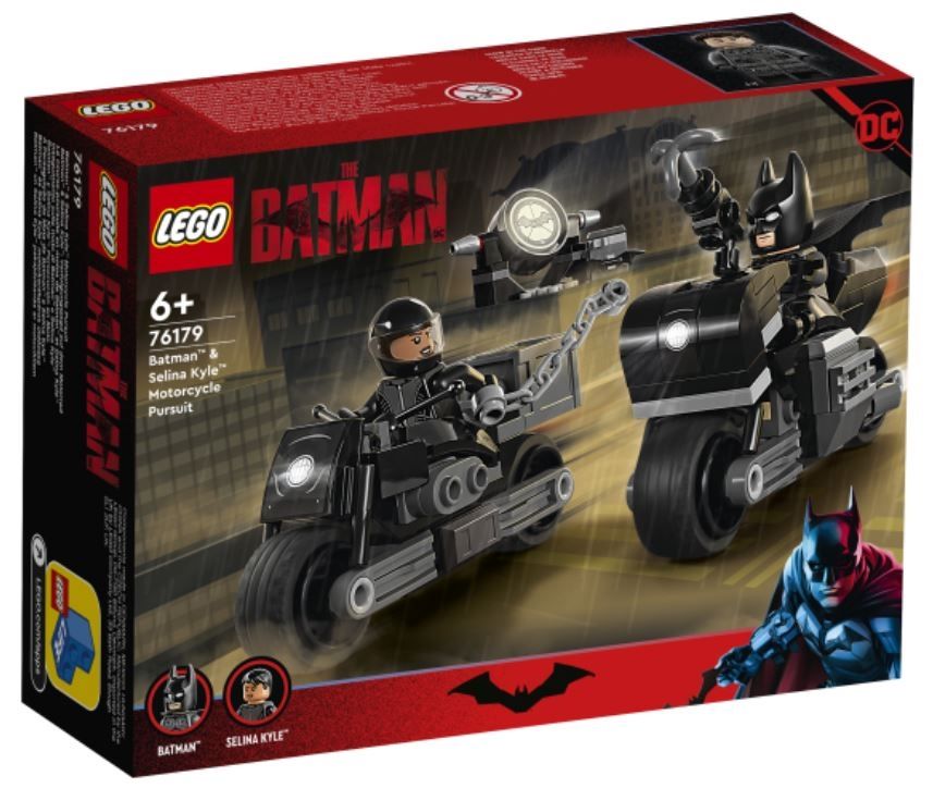 LEGO Motocyklowy pościg Batmana i Seliny Kyle 76179